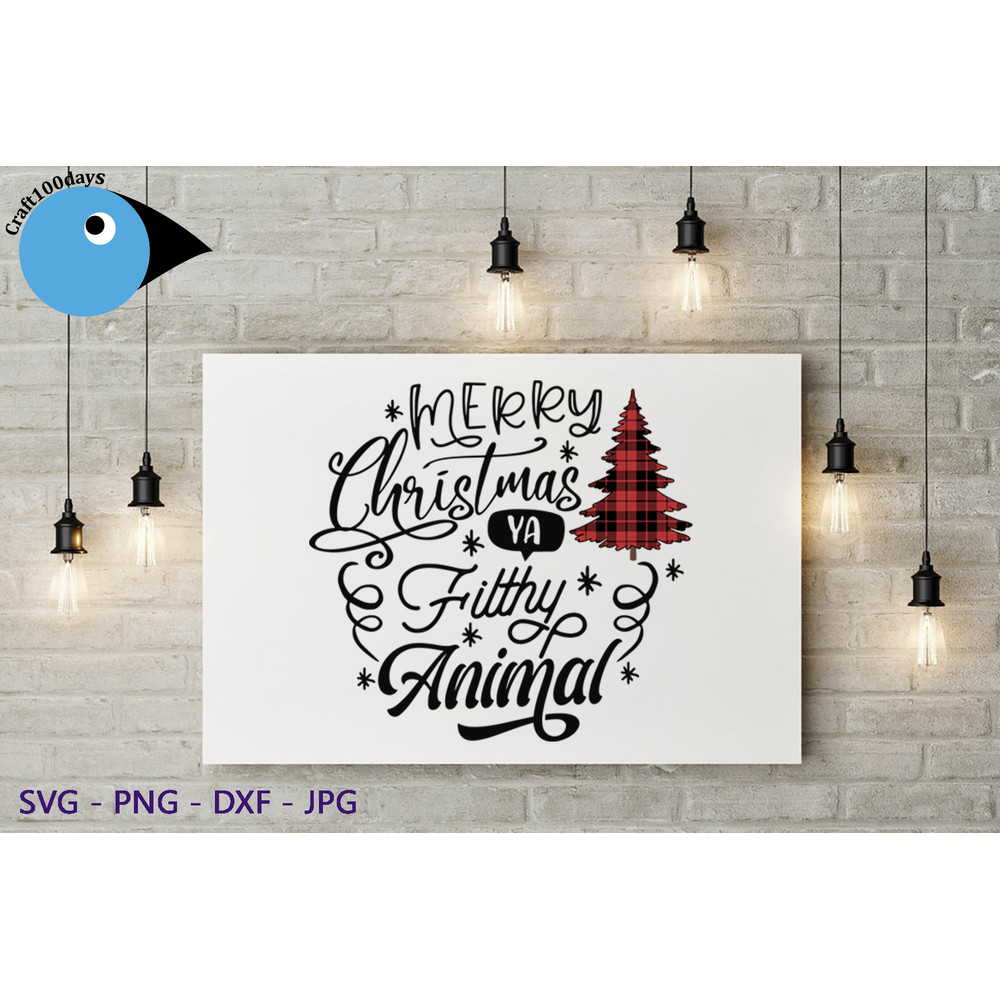 Merry Christmas Ya Filthy Animal png.png