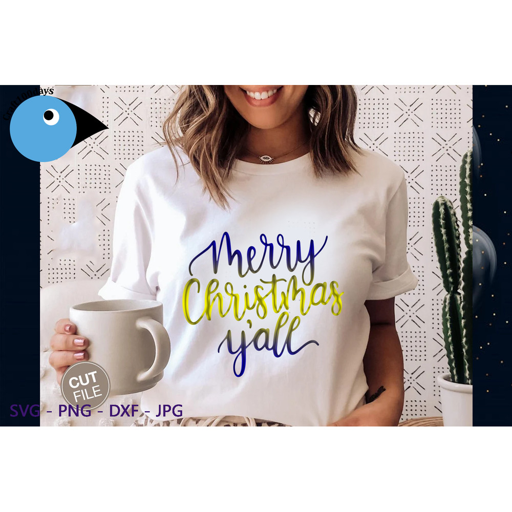 Merry Christmas Yall shirt.png