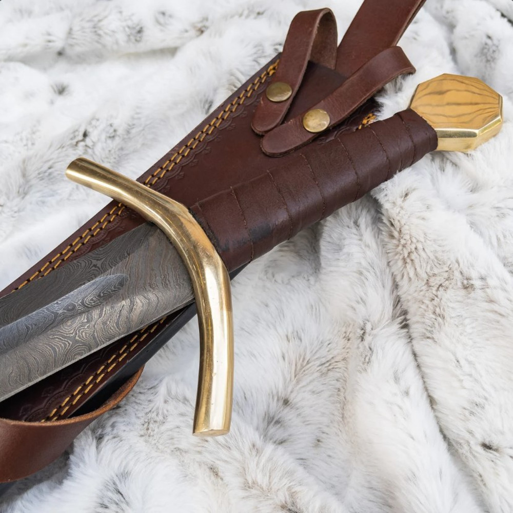 Einherjar Blade of Valhalla Damascus Steel Viking Long Sword buy.jpg