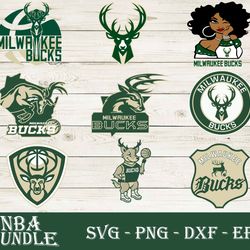milwaukee bucks bundle svg, milwaukee bucks svg, nba bundle svg, sport svg