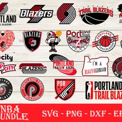 portland trail blazers bundle svg, portland trail blazers svg, nba bundle svg, sport svg