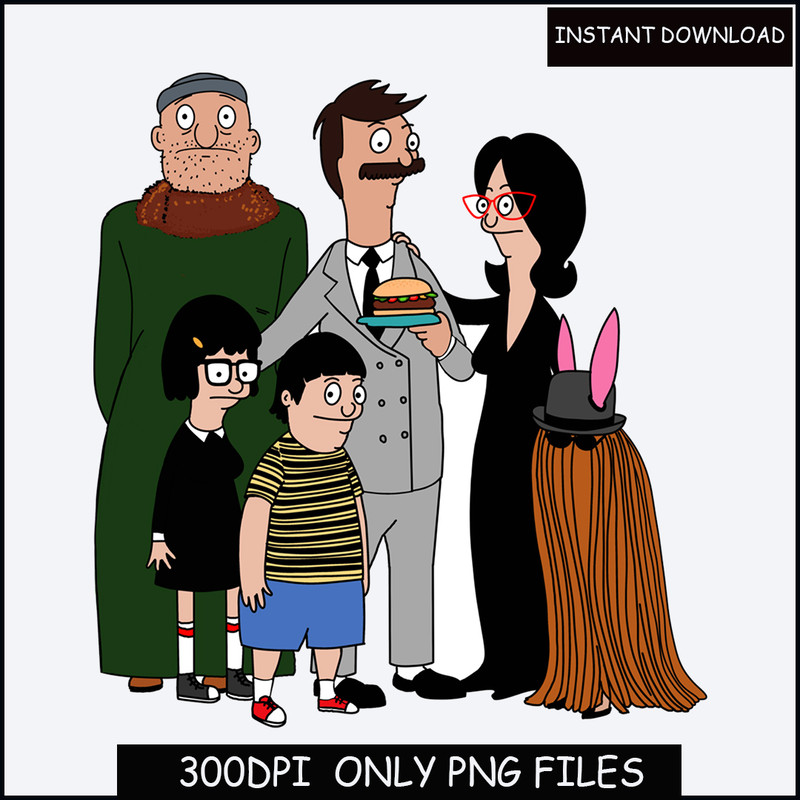 Cartoon style custom portrait, family portrait. Become an animated character! Perfect gift for friends and family..jpg