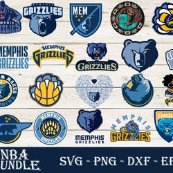 memphis grizzlies bundle svg, memphis grizzlies svg, nba bundle svg, sport svg