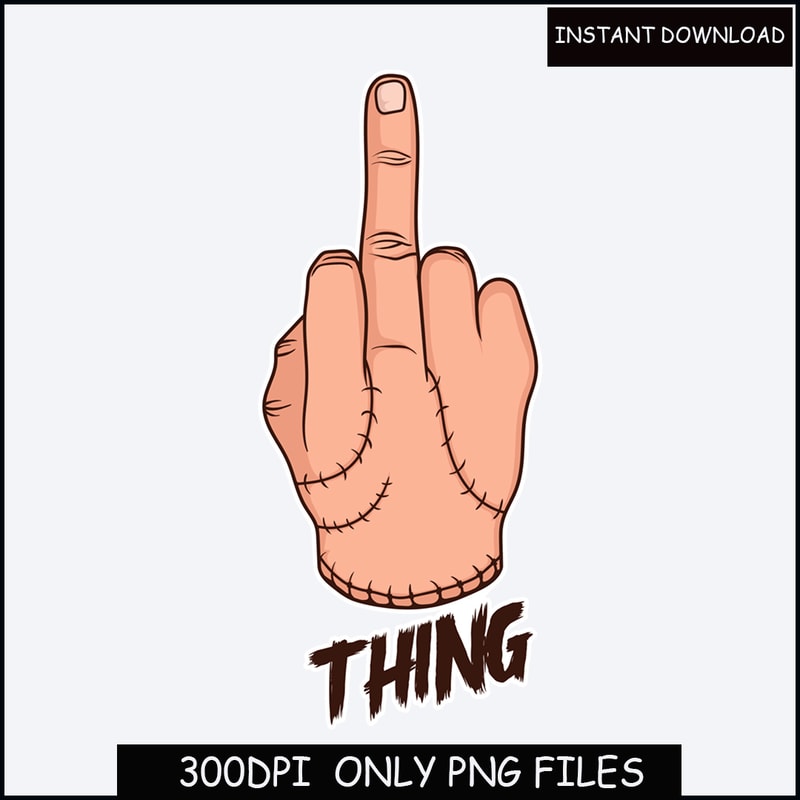 Wednesday Addams & Thing Sticker Set.jpg