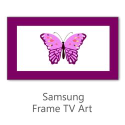 Frame TV Art Butterfly, Frame TV digital product, Samsung Frame TV Art download 4K