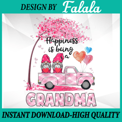 cute grandma gnome truck png, pink truck, gnomes valentine love png valentine's day png, digital download