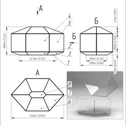 project 28. stained glass printable pattern. brillant3d