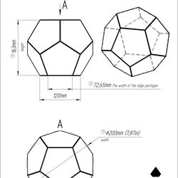 project 26. stained glass printable pattern. brillant3d