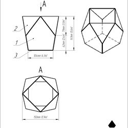 project 24. stained glass printable pattern. brillant3d