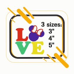 love embroidery design