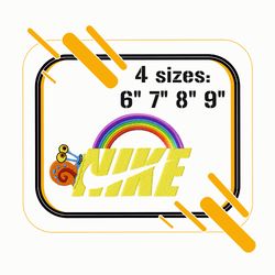 nike and gary embroidery design