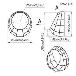 Project 114. Stained glass printable pattern. Brillant3d