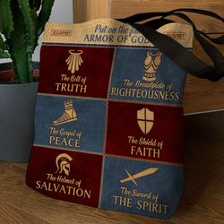 The Gospel Of Peace - Special Christian Tote Bag