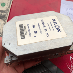 hard drive KL 343 vintage rarity made in korea