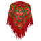 original women pavlovo posad shawl scarf size 89x89 cm 190-5