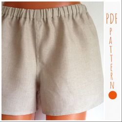 Pattern Shorts underwear Sleep shorts Mens home shorts