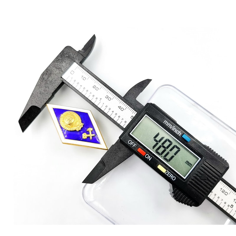 10 Soviet Russian sign Technical Institute University Graduation Badge Enamel USSR 1970s.jpg