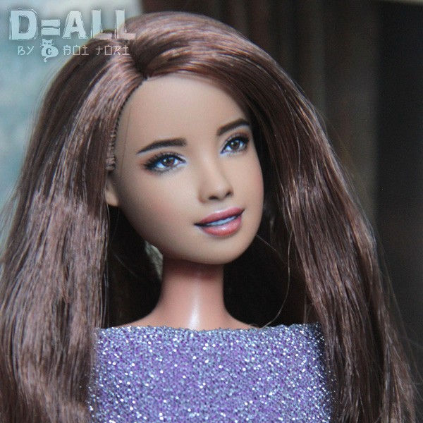 Realistic doll face