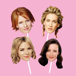 Sex and the City photo props - SATC - Instant download