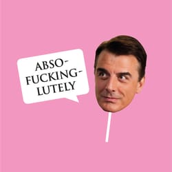 sex and the city photo props - satc - mr big - instant download