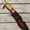 Assured Victory Damascus Steel Kukri Knife - Collectible Hunting Sawback Machete with Leather Sheath buy now.jpg
