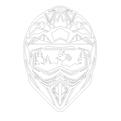 Helmet bike DXF File