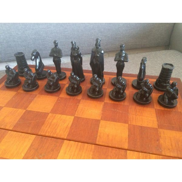 king artur soviet chess set knights