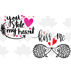Valentines Day SVG PNG / Cricut SVG / Silhouette