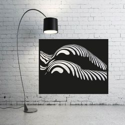 women body 3d wall art dxf file