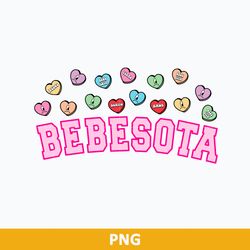 bebesota bunny png, candy heart valentine png, valentine day png