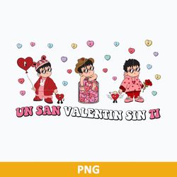un san valentine sin ti png, benito chibi valentine png, benito cute png
