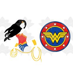 Wonder Woman SVG PNG / Cricut SVG / Silhouette
