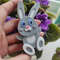 Funny bunny soap in hand