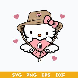 hello kitty benito is my valentine svg, benito is my valentine svg, un san valentin sin ti svg
