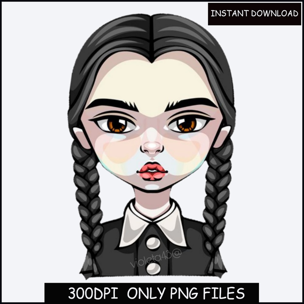 Enid Sinclar and Wednesday Addams Cute Hoodie.jpg