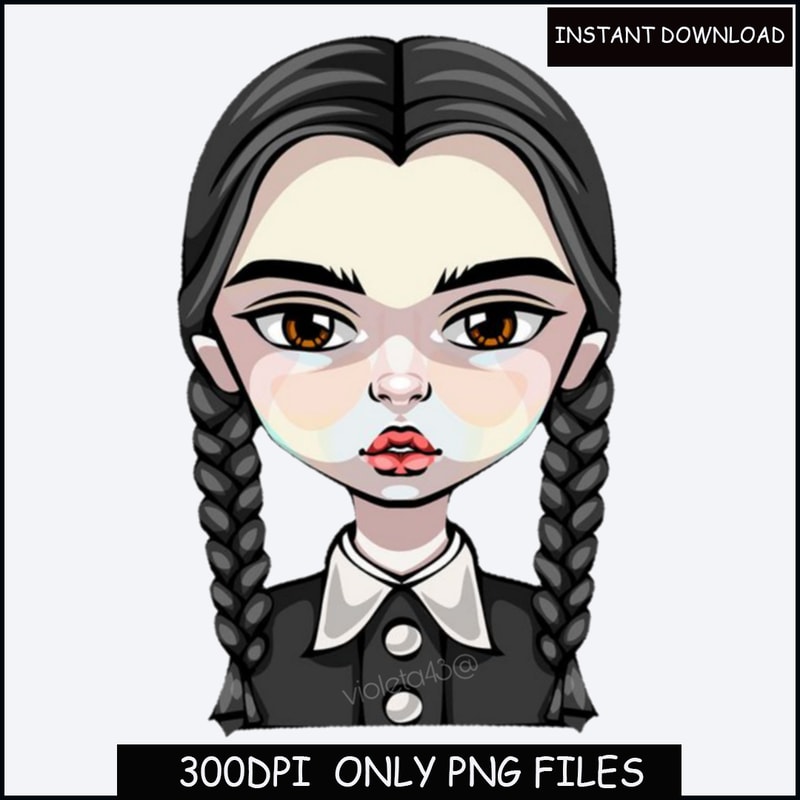 Enid Sinclar and Wednesday Addams Cute Hoodie.jpg