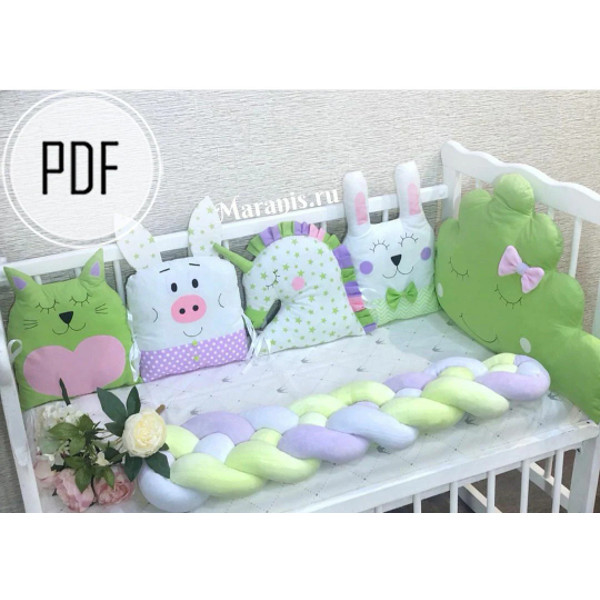 Diy crib bumper pads hot sale