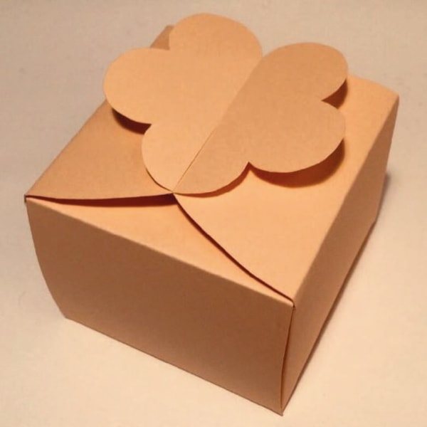 Flower box template, romantic box, romantic gift box | Inspire Uplift