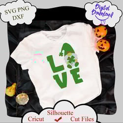 gnome love svg, gnome love svg patrick day, st patricks day gnomes love svg, gnomes svg, st patricks day gnome svg, png