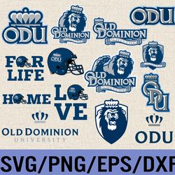 old dominion monarchs svg, old dominion monarchs logo, bundle logo, svg, png, eps, dxf, n-c-aa logo