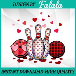 buffalo plaid red bowling gnome valentine png, bowling ball png valentine's day png, digital download