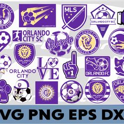 orlando city  logo, bundle logo, svg, png, eps, dxf
