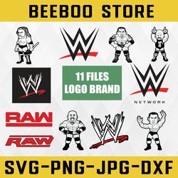 WWE Svg, WWE Network svg, Boxing svg,Raw Svg, Raw Cut Files, Logo Raw Svg, Silhouette Svg