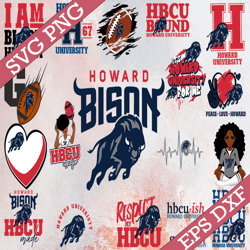 bundle 19 files howard university football team svg, howard university svg, hbcu team svg, mega bundle, designs, cricut,