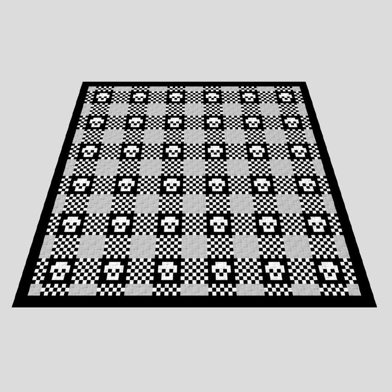 crochet-C2C-buffalo-plaid-skulls-blanket-2.jpeg