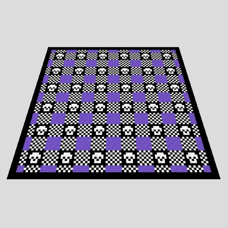 crochet-C2C-buffalo-plaid-skulls-blanket-4.jpeg