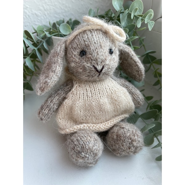 Handmade stuffed bunny toy, Easter bunny, First Easter gift - Inspire ...
