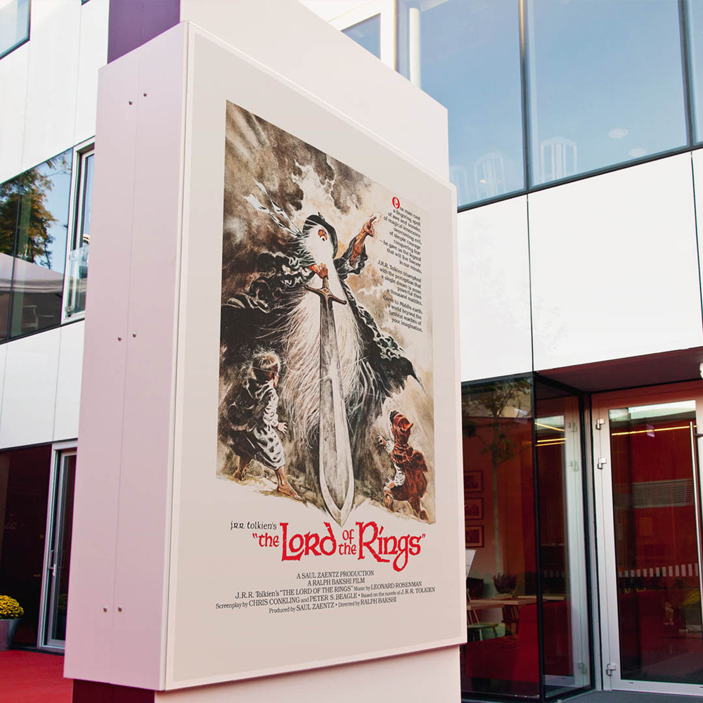 Lord of the Rings - Retro movie poster by Tom Jung, 1978 LOTR art Hobbit.jpg