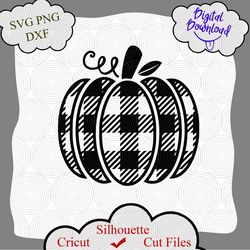 halloween pumpkin svg, buffalo plaid pumpkin svg, pumpkin svg, buffalo check pumpkin svg, halloween svg, fall svg, pumpk
