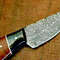 Custom Handmade Damascus Steel Skinner Knife, Hunting Skinner, Fix Blade Knife 22.jpg